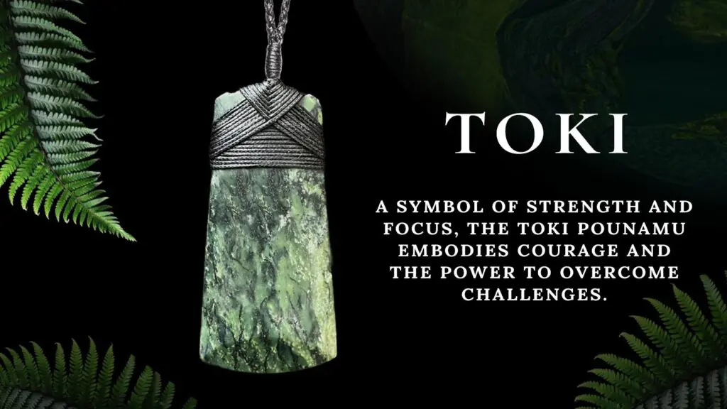 Meaning of Toki Pounamu pendant necklace
