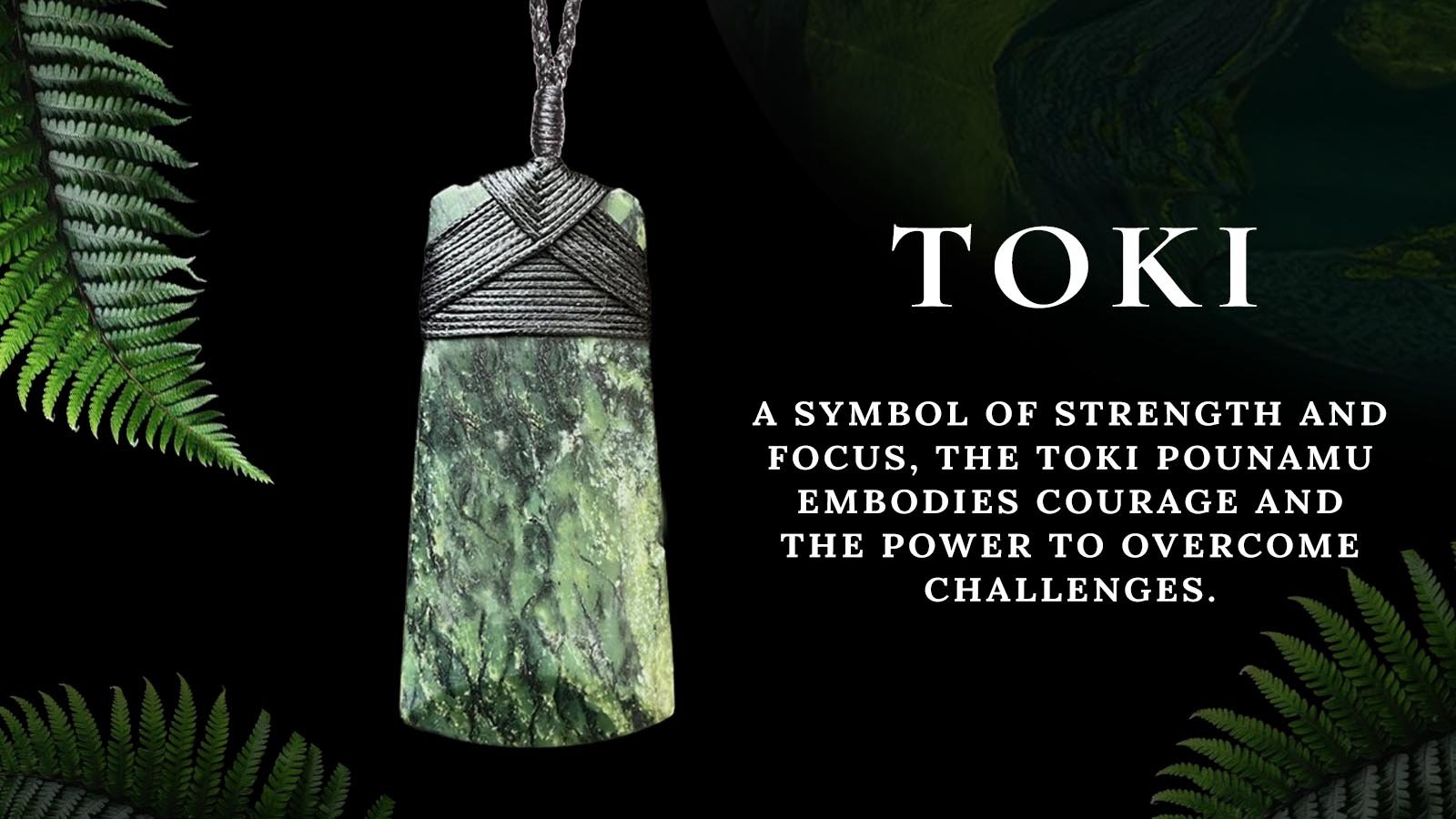 Meaning of Toki Pounamu pendant necklace