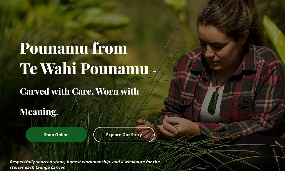 moko pounamu green stone carver christchurch new zealand