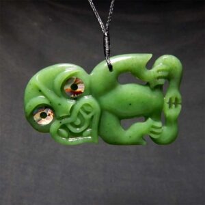 Golden bay green stone carver guide