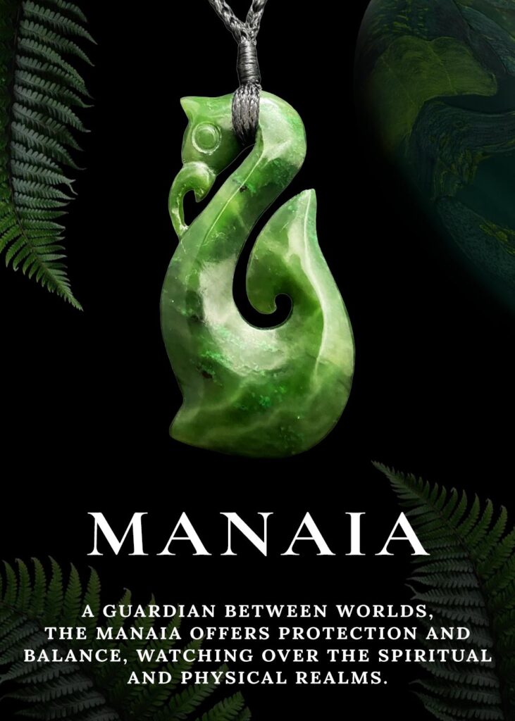 Manaia pounamu pendant meaning – Māori greenstone guardian symbol of protection and balance