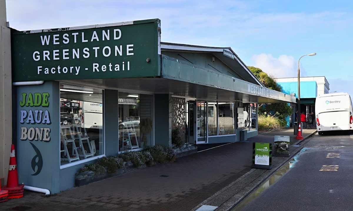 Westland Greenstone pounamu shop hokitika