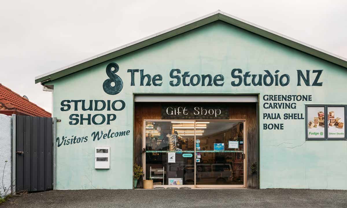 The Stone Studio pounamu carving studio 237 Stanley Road Gisborne New Zealand nephrite jade