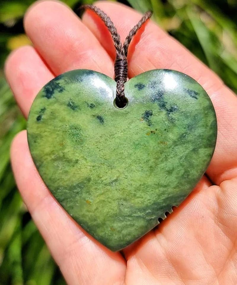 Your prana greenstone manawa heart necklace