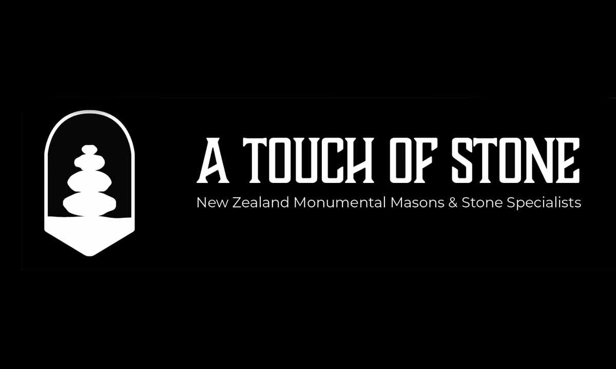 A Touch of Stone banner, New Zealand monumental masons and stone specialists in Twyford, Hawke's Bay