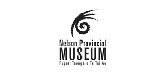 Nelson Provincial Museum logo, Pupuri Taonga o Te Tai Ao